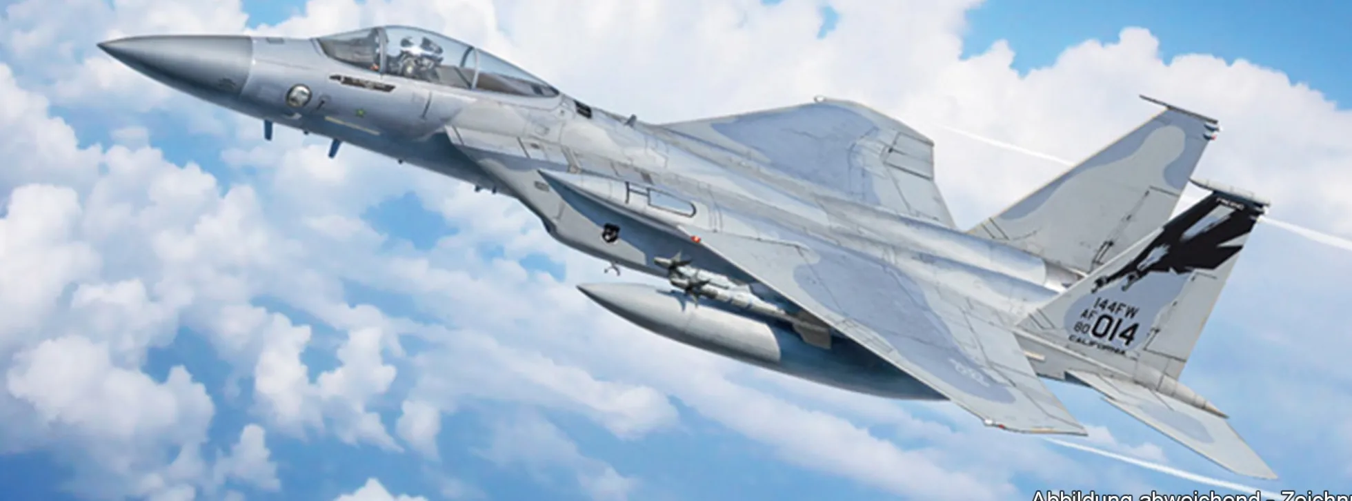 ITALERI 92763 McDonnel Douglas F-15C Eagle | Flugzeug Bausatz 1:48