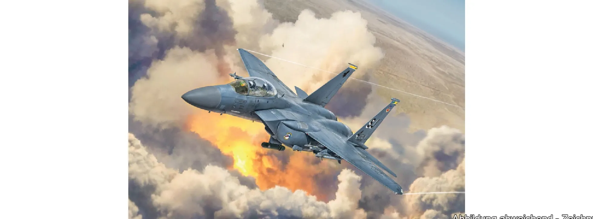 ITALERI 90166 McDonnel Douglas F-15E Strike Eagle | Flugzeug Bausatz 1:72