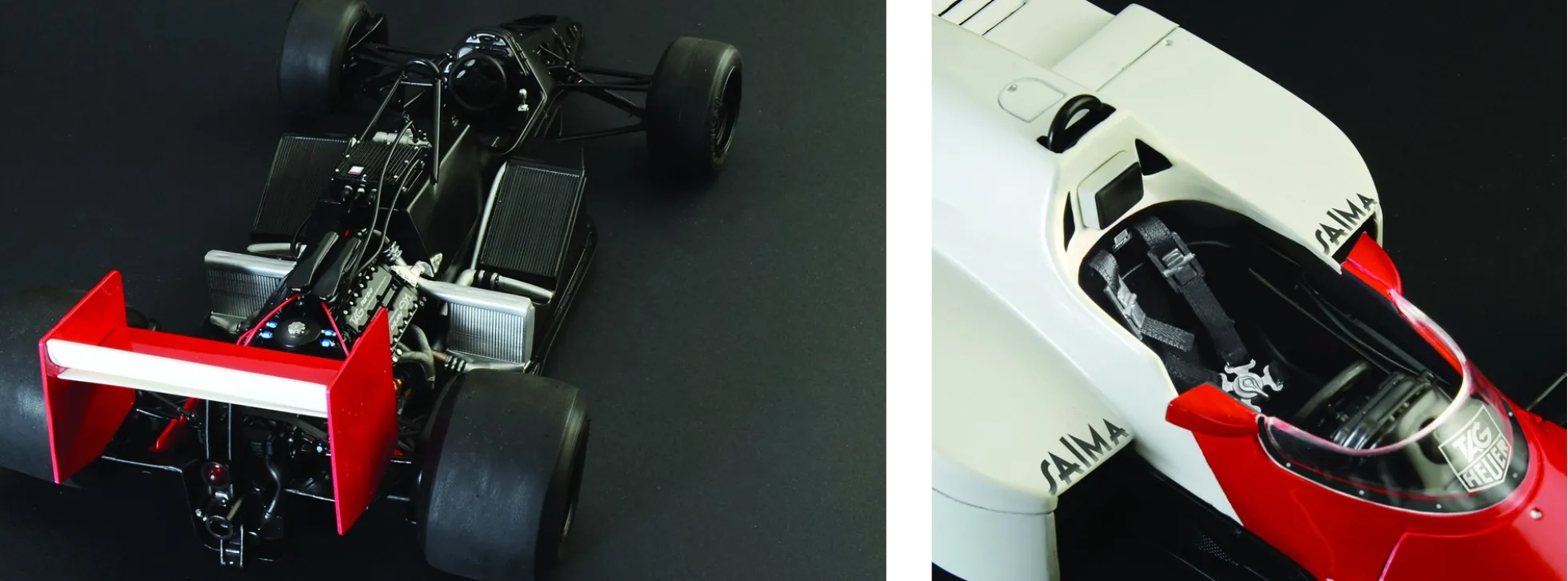 ITALERI 4711 McLaren MP4/2C Rennwagen | Auto Bausatz 1:12