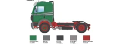 ITALERI 3956 Mercedes-Benz SK1844 LS V8 | LKW-Modell Bausatz 1:24