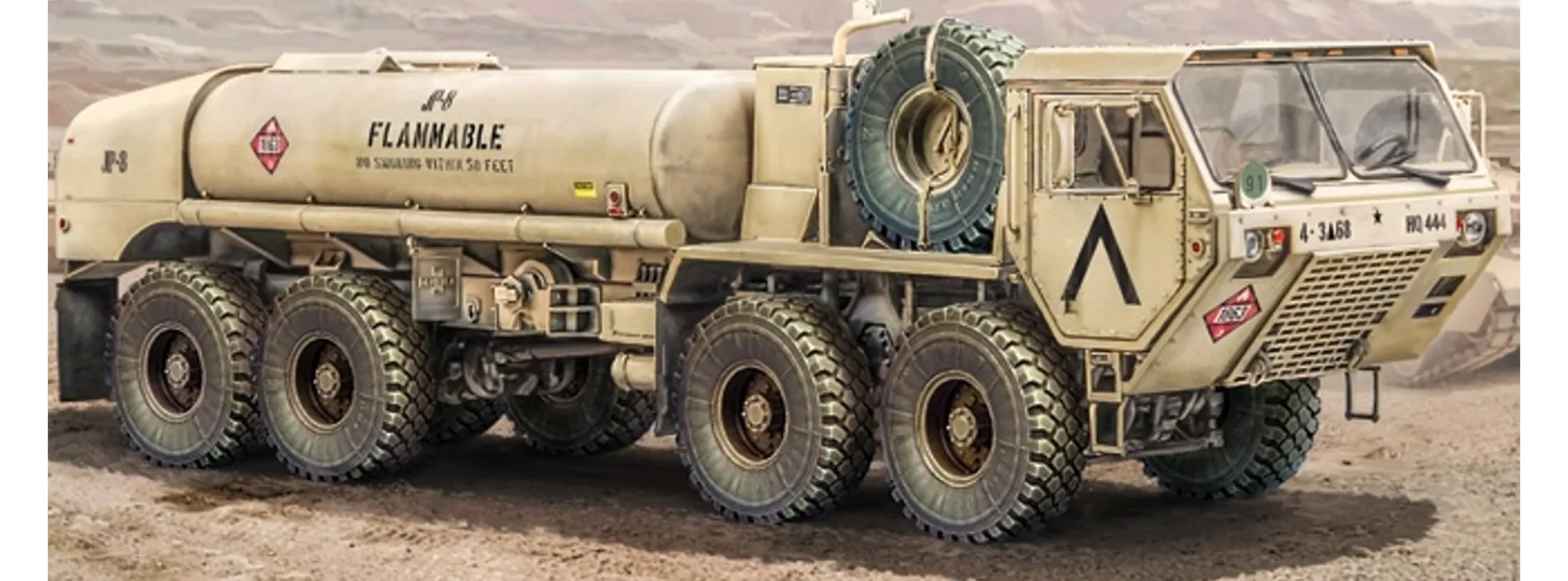 ITALERI 6554 M978 Fuel Servicing Truck | Militär Bausatz 1:35