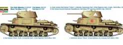 ITALERI 6543 M14/41 mit Italienischer Infanterie | Panzer Bausatz 1:35