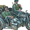 ITALERI 317 Motorrad-Gespann Zündapp | KS750 | Militär Bausatz 1:35