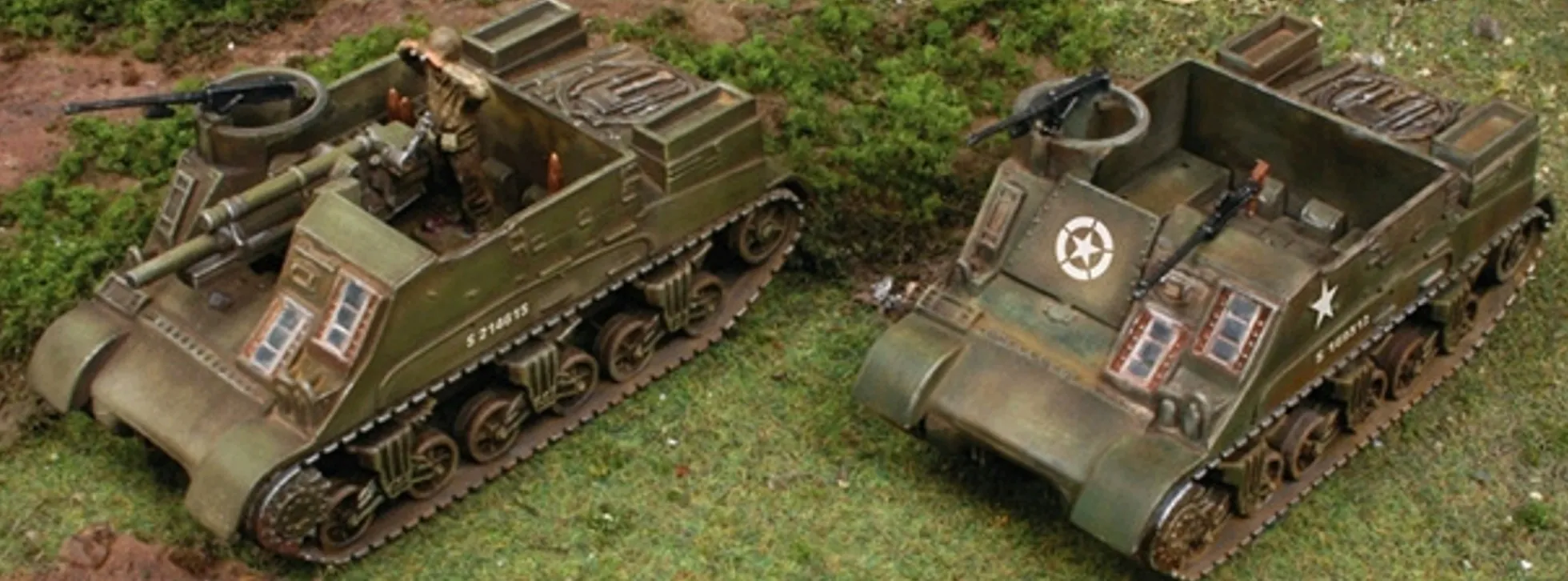 ITALERI 7513 M7 Priest 105mm + Kangaroo | Militaria Bausatz 1:72
