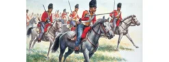 ITALERI 6001 Napoleon Kriege Brit. Schwere Kavallerie Militär Bausatz 1:72