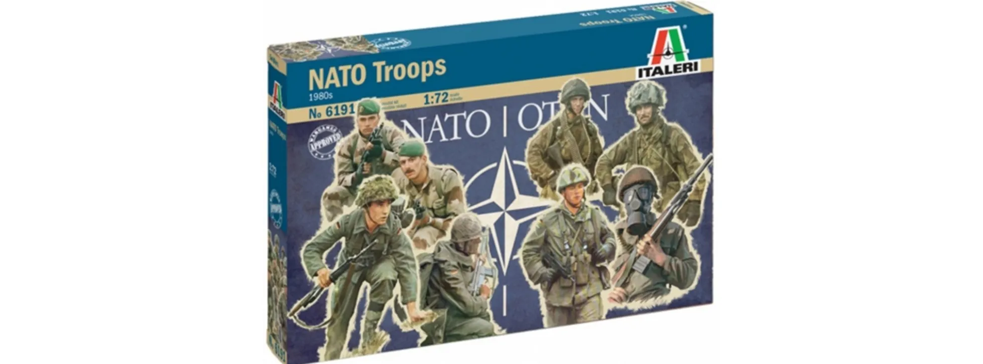 ITALERI 6191 NATO Truppen | Figuren Bausatz 1:72