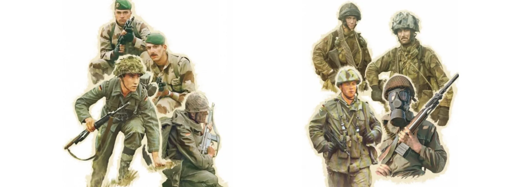 ITALERI 6191 NATO Truppen | Figuren Bausatz 1:72