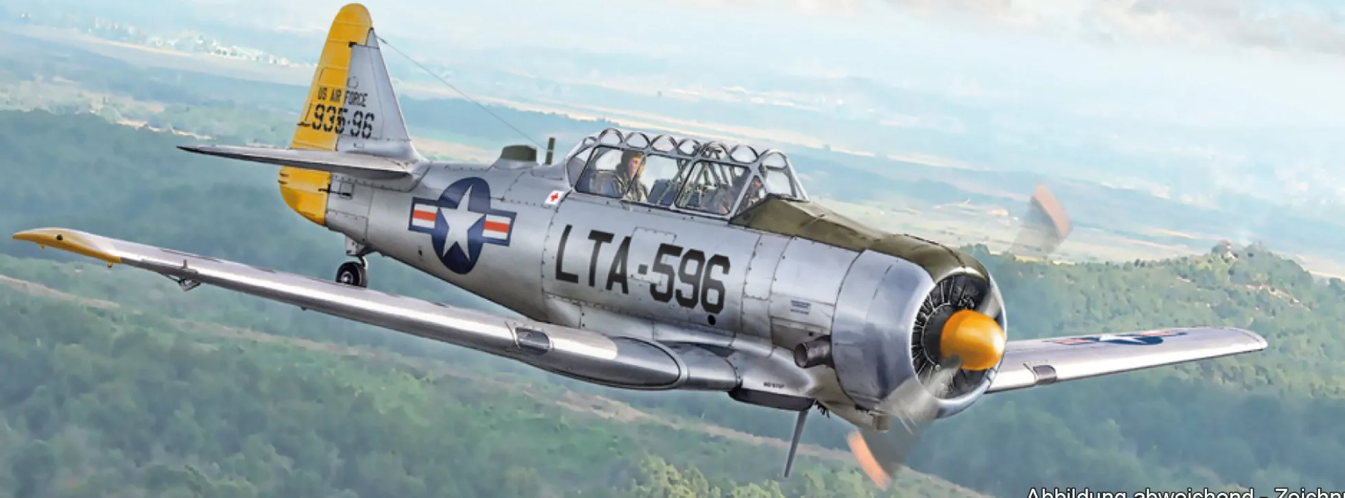 ITALERI 92652 North American T-6 Texan | Flugzeug Bausatz 1:48