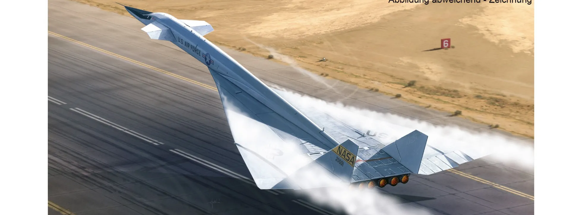 ITALERI 1282 North American XB-70 Valkyrie Bomber | Flugzeug Bausatz 1:72