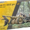 ITALERI 96460 Pak 97/38 Panzer Abwehrkanone mit Mannschaft | Geschütz Bausatz 1:35