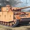ITALERI 7007 Panzer Kampfwagen IV | Militär Bausatz 1:72