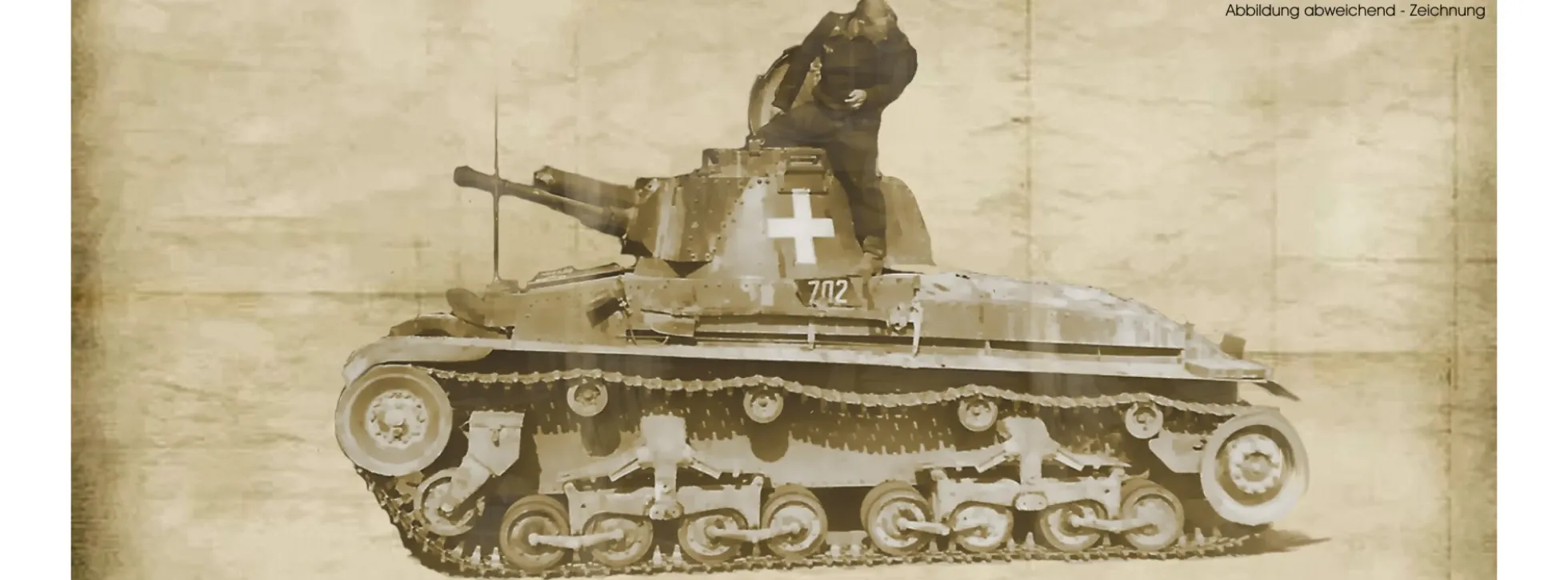 ITALERI 7084 Panzerkampfwagen 35(t) | Panzer Bausatz 1:72