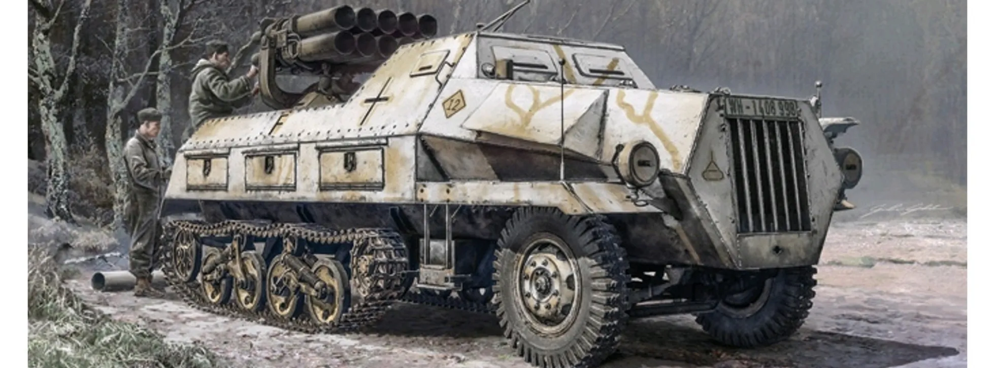 ITALERI 6546 Panzerwerfer 42 auf Sd.Kfz. 4/1 | Militär Bausatz 1:35