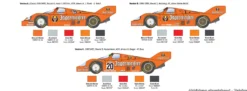 ITALERI 3678 Porsche 956 Jägermeister | Auto Bausatz 1:24
