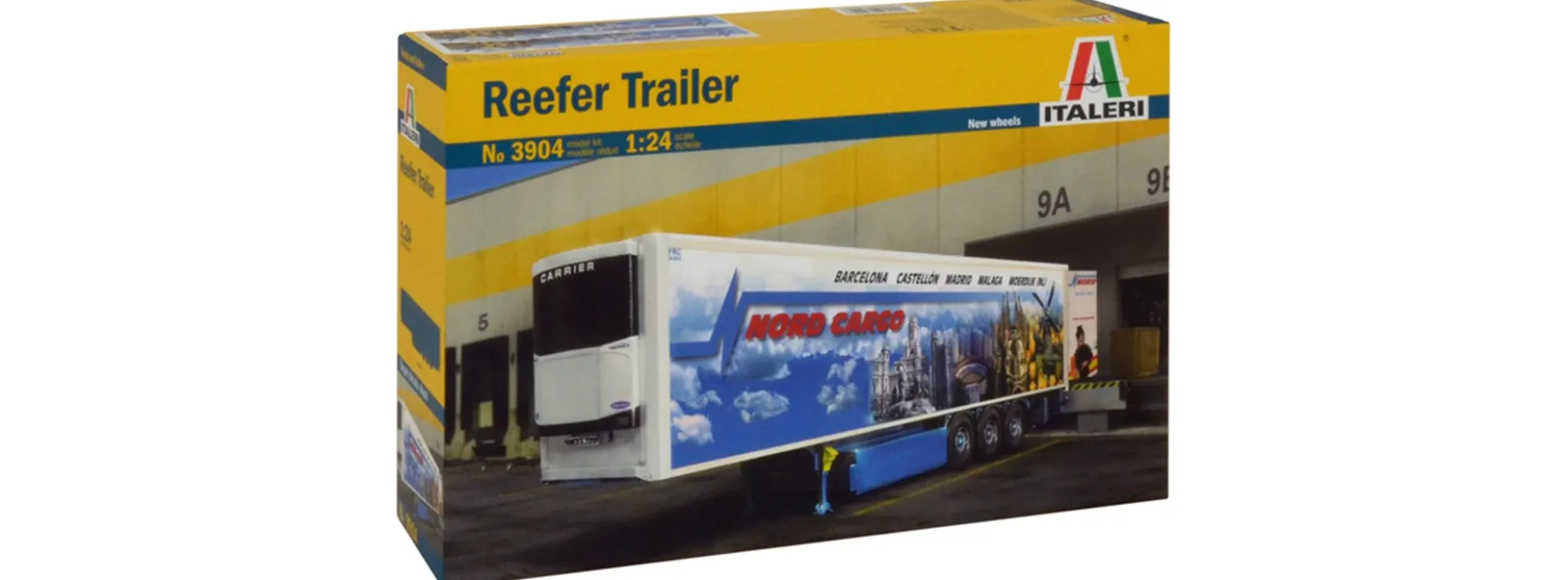 ITALERI 3904 Reefer Trailer | Auflieger Bausatz 1:24