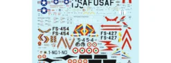ITALERI 1321 Republic F-84 E/G Thunderjet | Flugzeug Bausatz 1:72