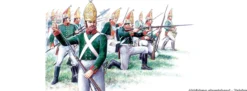 ITALERI 6006 Russische Grenadiere Napoleonische Kriege | 50 Stück | Militärfiguren Bausatz 1:72