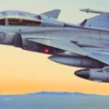 ITALERI 2638 Saab JAS-39 A Gripen | Flugzeug Bausatz 1:48
