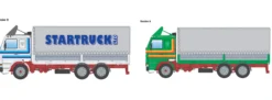 ITALERI 90762 Scania 142H 6x2 Canvas | LKW Bausatz 1:24