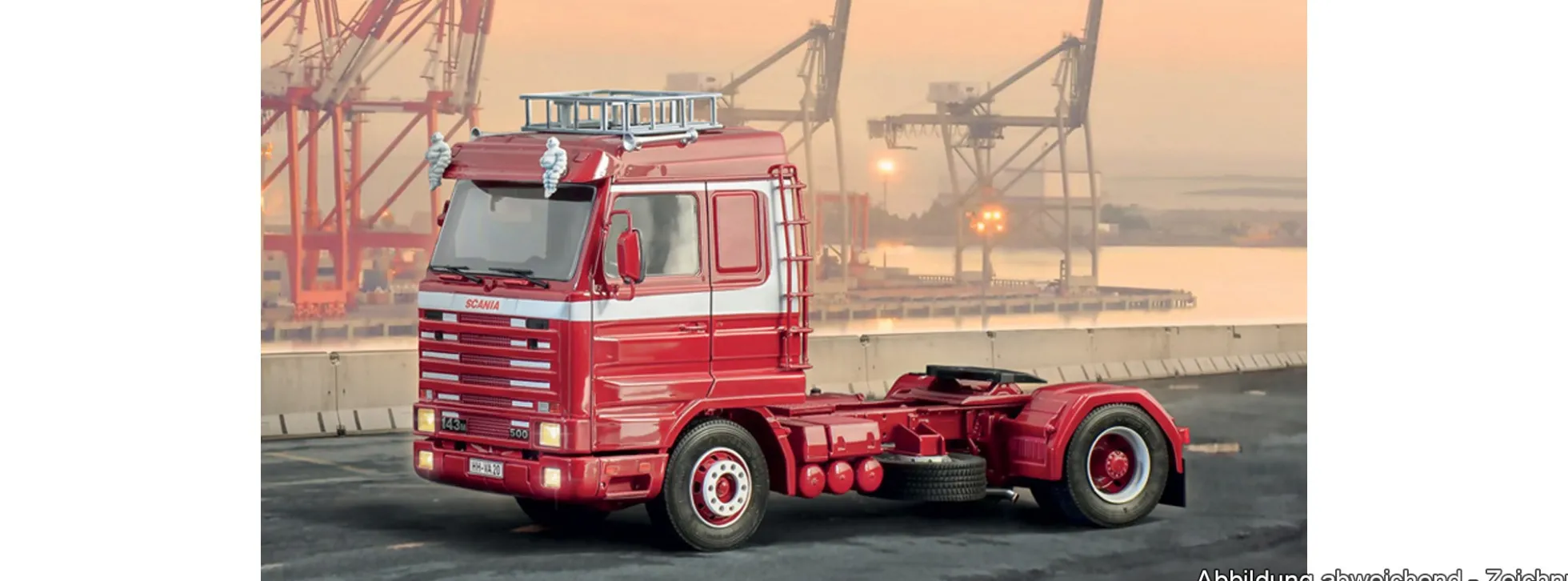 ITALERI 3950 Scania 143M 500 Streamline 4x2 | LKW Bausatz 1:24