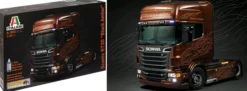 ITALERI 3897 Scania R730 V8 Black Amber LKW Bausatz 1:24