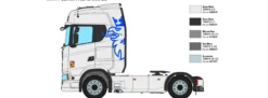 ITALERI 3965 Scania 770 S V8 White Cab | LKW Bausatz 1:24