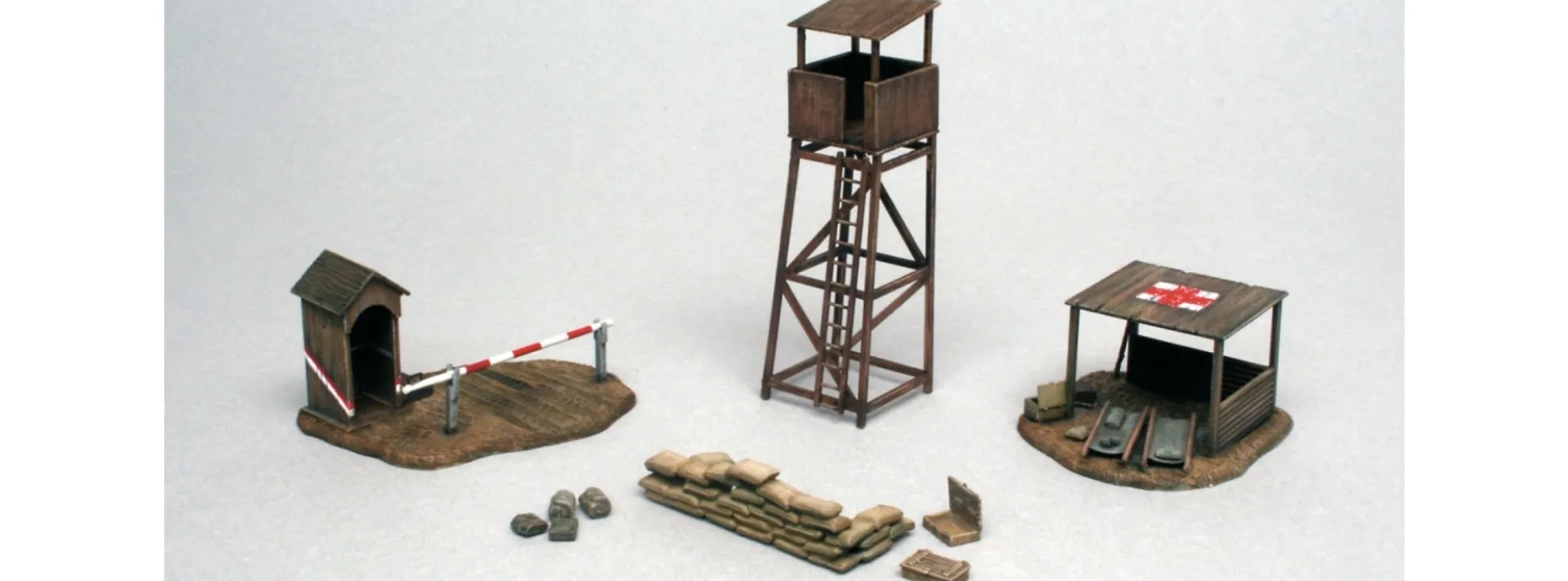 ITALERI 6130 Schlachtfeld-Gebäude | Zubehör Bausatz 1:72