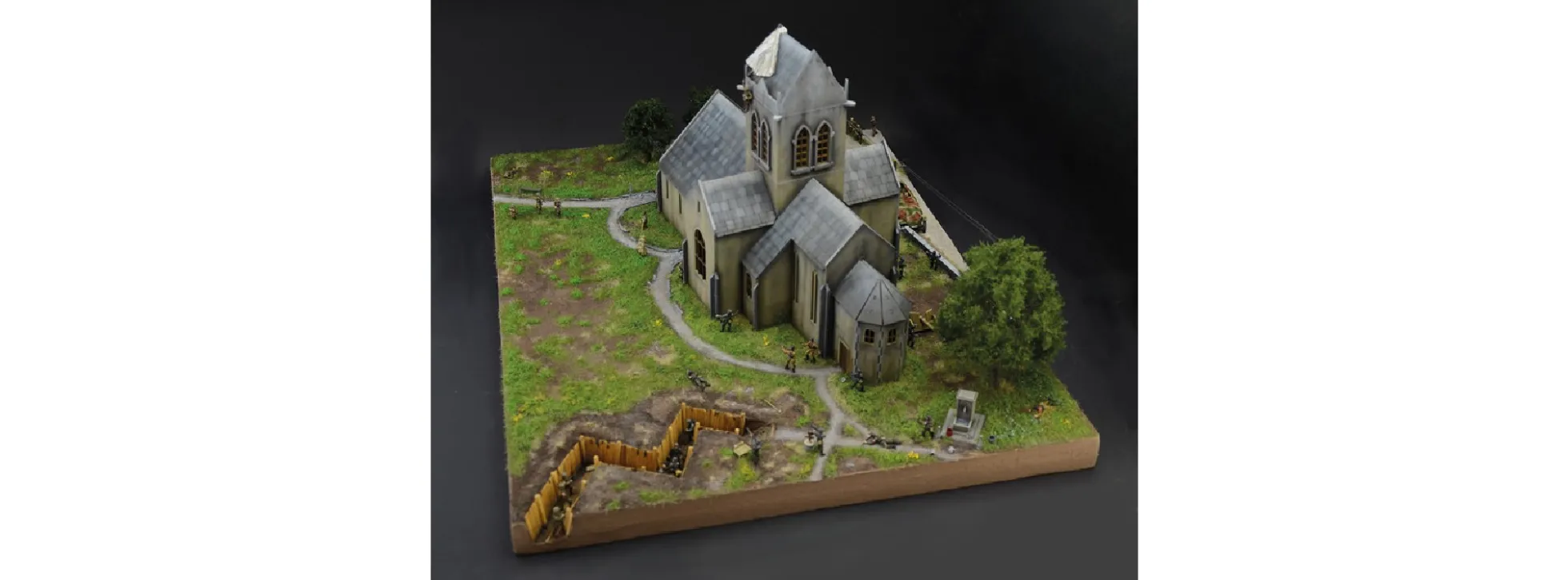 ITALERI 6199 Schlacht um die Normandie | Militär Diorama Bausatz 1:72
