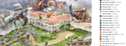 ITALERI 6198 Schlacht um Montecassino 1944 Gustav-Linie | Militär Bausatz 1:72
