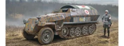 ITALERI 7077 SdKfz251 Ambulanz | Militär Bausatz 1:72