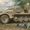 ITALERI 6561 SdKfz 10 Demag D7 mit Fallschirmjägern | Militär Bausatz 1:35
