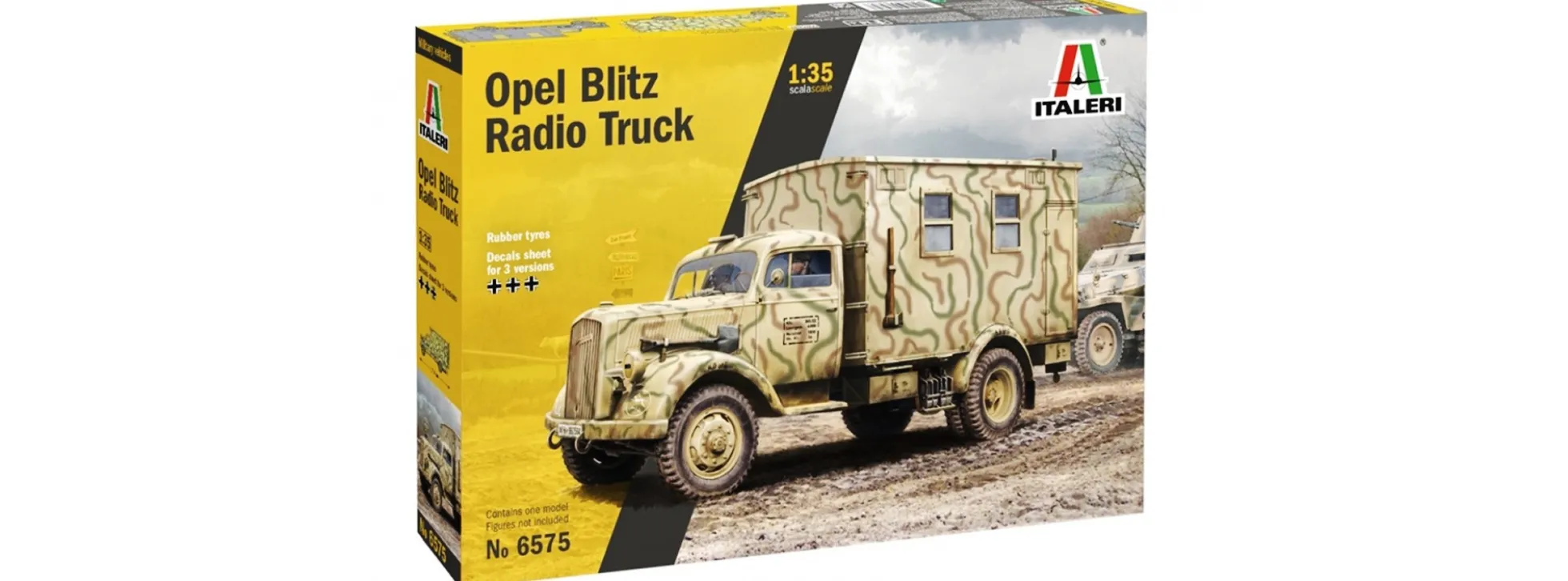 ITALERI 6575 Sd.Kfz. 305/22 Funkwagen | Militär Bausatz 1:35