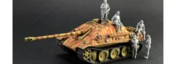 ITALERI 6564 SdKfz173 Jagdpanther mit Winter Crew | Militär Bausatz 1:35