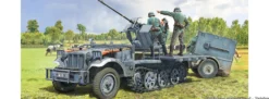 ITALERI 6395 Sd. Kfz. 10/4 mit FLAK 30 und Besatzung | Militär Bausatz 1:35