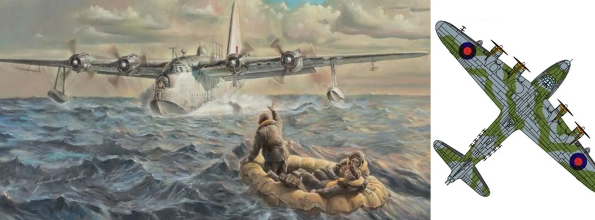 ITALERI 1352 Short Sunderland Mk.III Flugzeug Bausatz 1:72