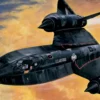ITALERI 145 SR-71 Blackbird Bausatz Maßstab 1:72