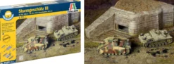 ITALERI 7522 Sturmgeschütz III 2x | Militär Bausatz 1:72
