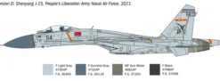 ITALERI 0197 Suchoi Su-33 Sea Flanker-D | Flugzeug Bausatz 1:72