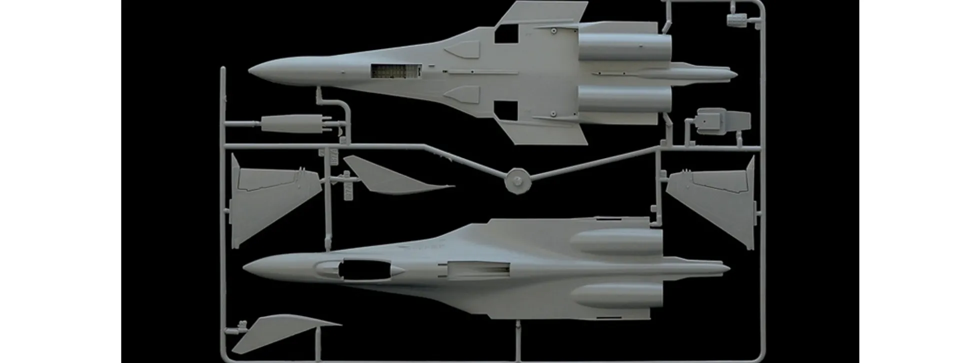 ITALERI 0197 Suchoi Su-33 Sea Flanker-D | Flugzeug Bausatz 1:72