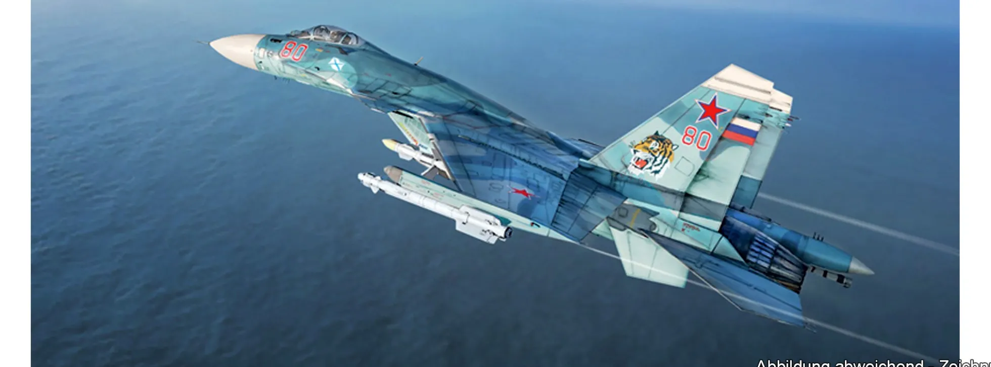 ITALERI 0197 Suchoi Su-33 Sea Flanker-D | Flugzeug Bausatz 1:72