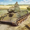 ITALERI 7078 T34/76 Model 1943 | Militär Bausatz 1:72