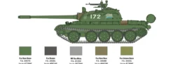 ITALERI 7081 T-55 Panzer | Militär Bausatz 1:72