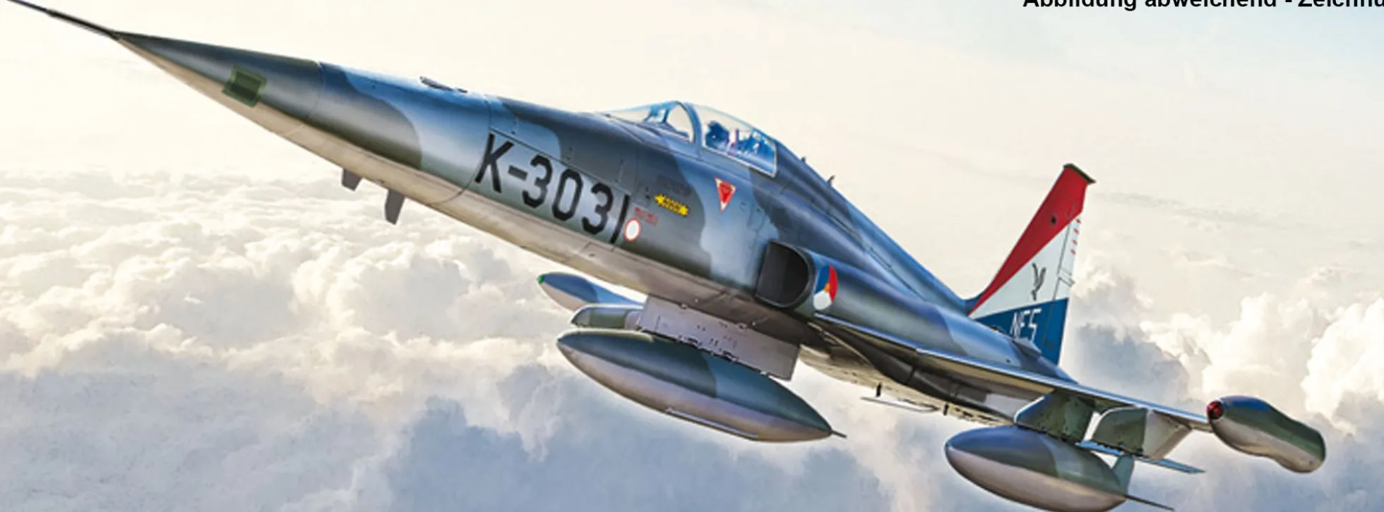 ITALERI 1441 US F-5A Freedom Fighter | Flugzeug Bausatz 1:72
