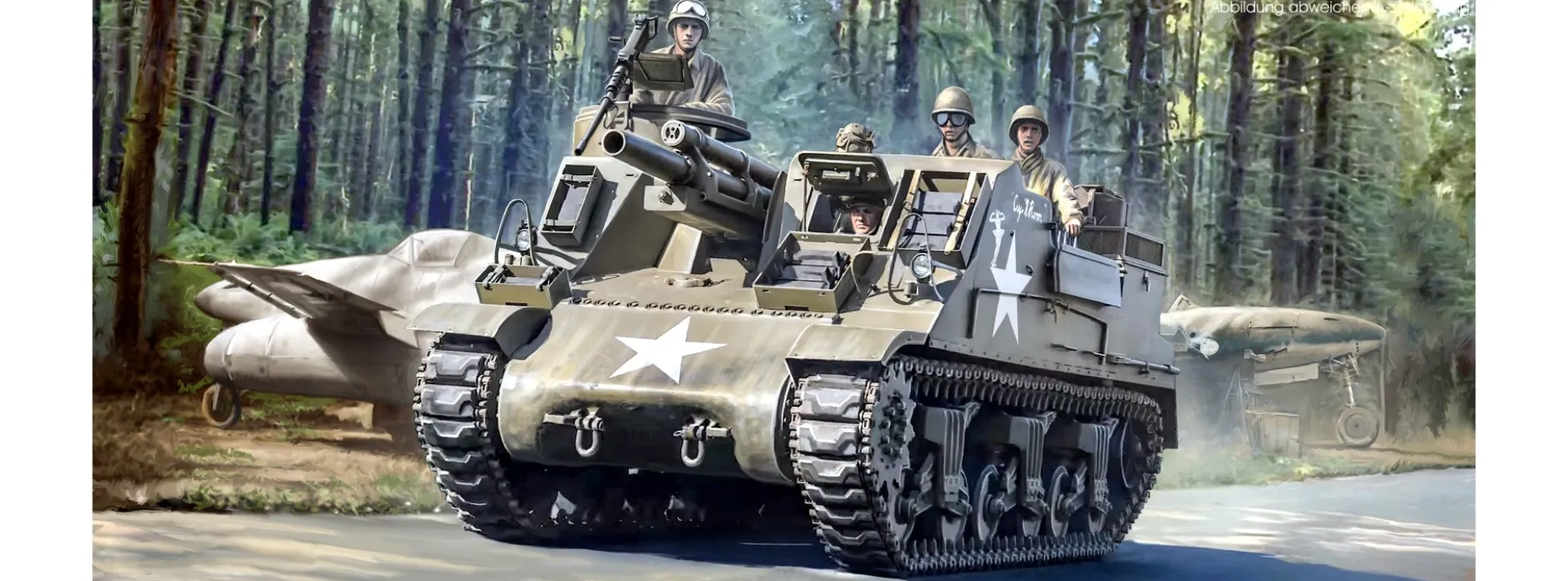 ITALERI 6580 US M-7 Priest Panzerhaubitze | Panzer Bausatz 1:35