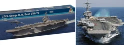 ITALERI 5534 U.S.S. George H. W. Bush CVN77 Schiff Bausatz 1:720