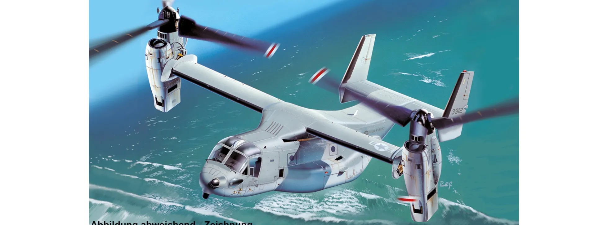 ITALERI 1463 V-22 OSPREY Tilt Rotor | Flugzeug Bausatz 1:72