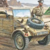 ITALERI 312 VW Typ 82 Kübelwagen | Militär Bausatz 1:35