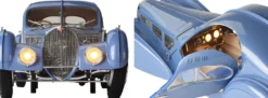 IXO 10108 Bugatti Typ 57 SC Atlantic | Lichtfunktion | mit Metallteilen | Premium Auto Bausatz 1:8