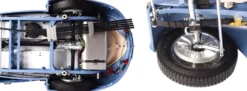 IXO 10108 Bugatti Typ 57 SC Atlantic | Lichtfunktion | mit Metallteilen | Premium Auto Bausatz 1:8