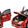 IXO 10120 Citroen C4 WRC | Licht + Sound | Metallteile | Premium Auto Bausatz 1:8